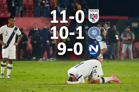 El papelón de Guatemala no fue nada: Las 5 peores goleadas en la historia de Centroamérica (Panamá sufrió un 11-0)