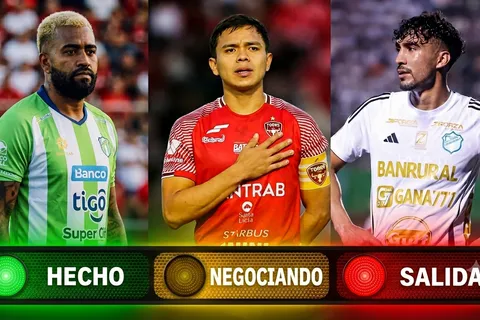 El semáforo del mercado en Comunicaciones: Jonathan Moncada, Kevin Ramírez, Dewinder Bradley y Ernesto Monreal