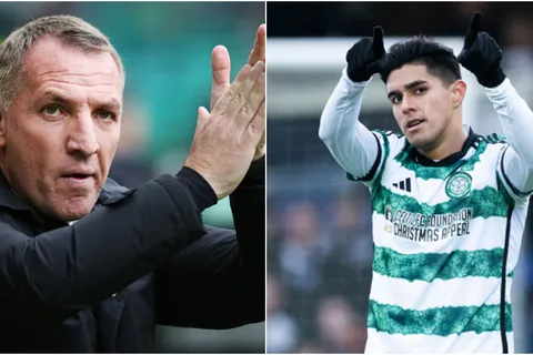 Brendan Rodgers se rindió ante la actuación de Luis Palma con el Celtic de Glasgow