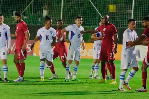 Selección de Nicaragua cayó 2-1 en amistoso contra Qatar