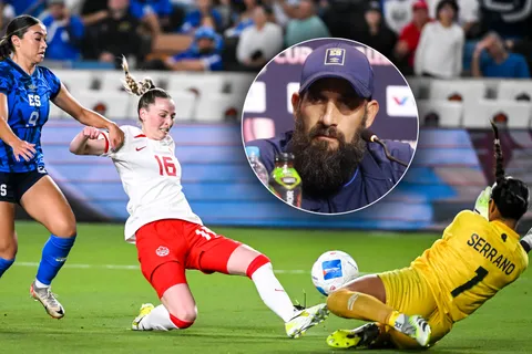 DT de El Salvador, tras la derrota 6-0 con Canadá: "Casi le pego al marcador que dije anoche"