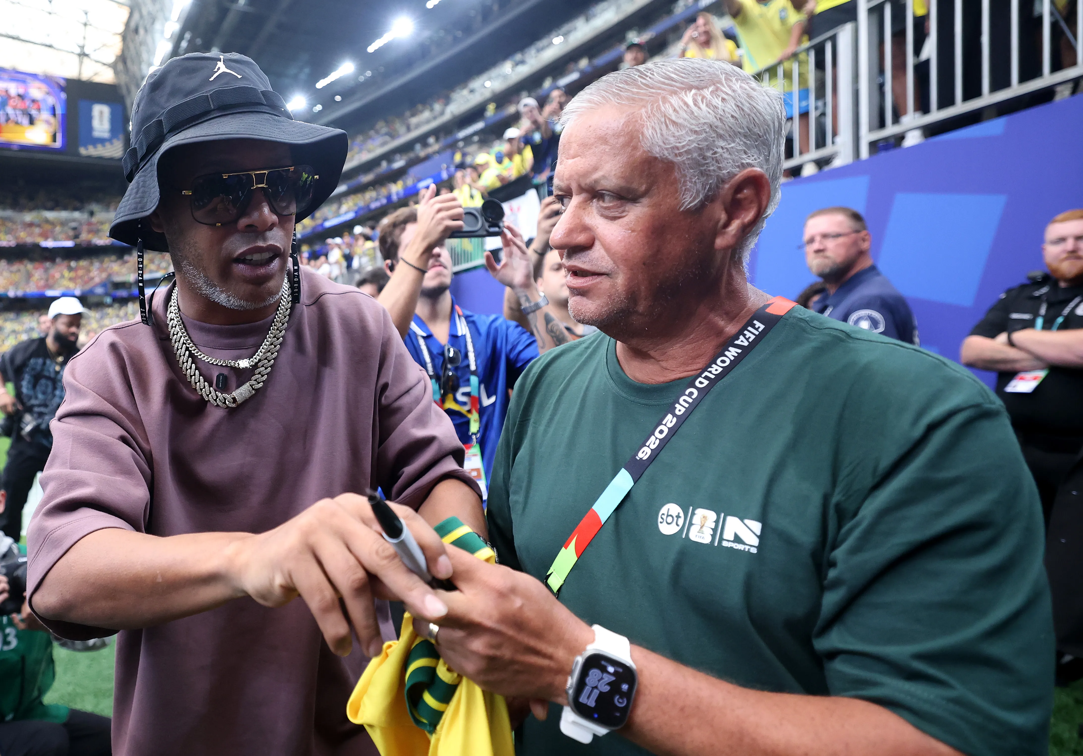 Ronaldinho presenciará el Brasil vs. Japón