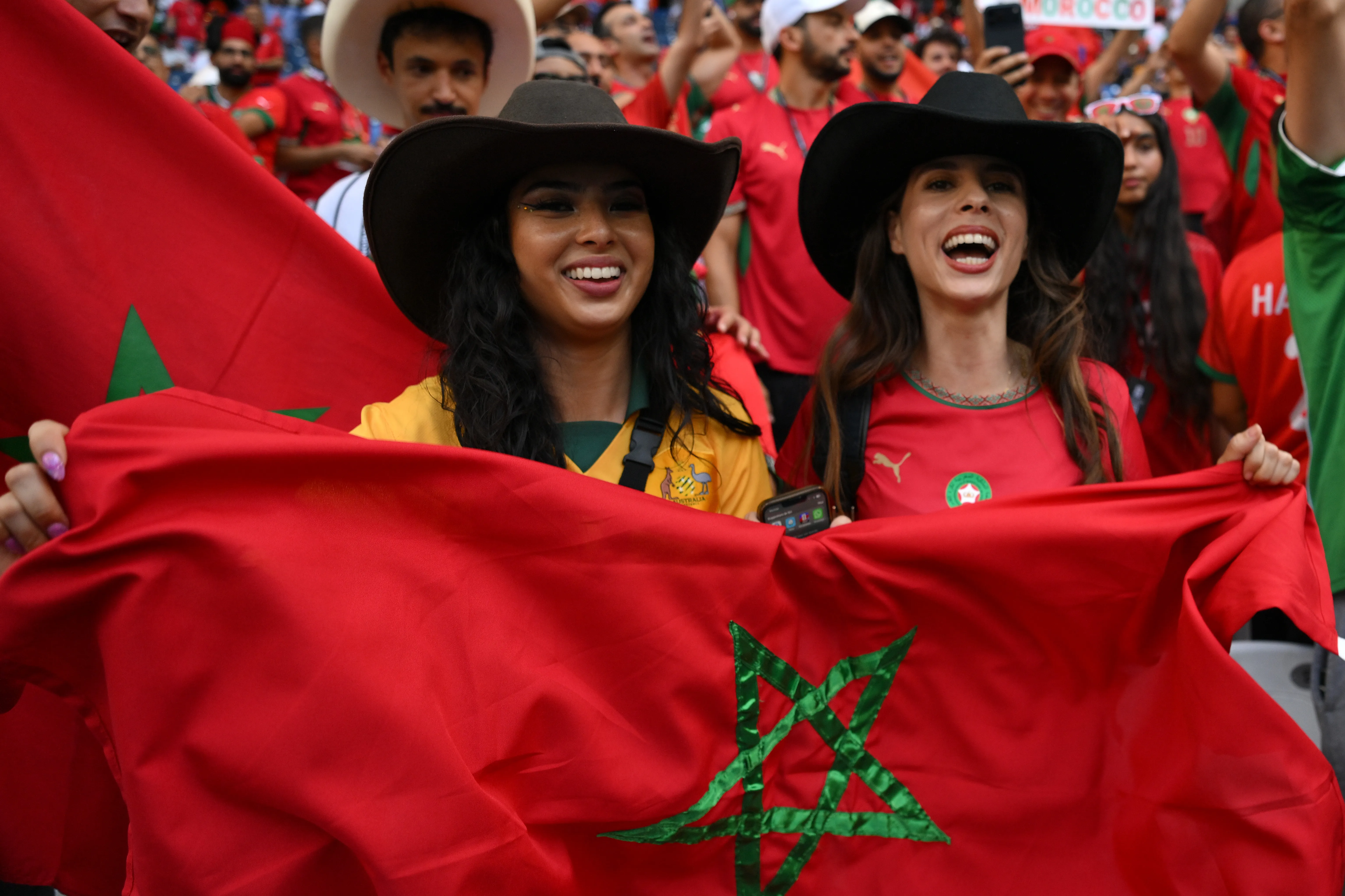Hinchas de Marruecos (Foto: Getty Images)