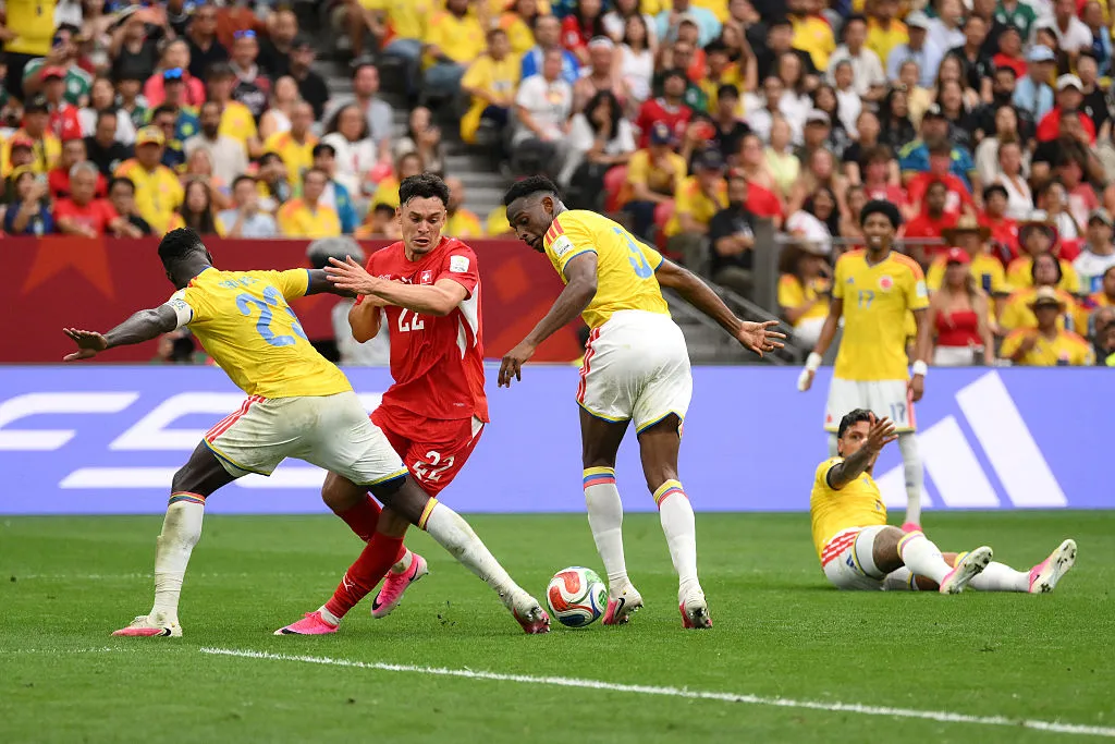 En un duelo cerrado de principio a fin, Colombia y Suiza buscarán el boleto a cuartos de final en tiempo extra. (Photo by David Ramos/Getty Images)