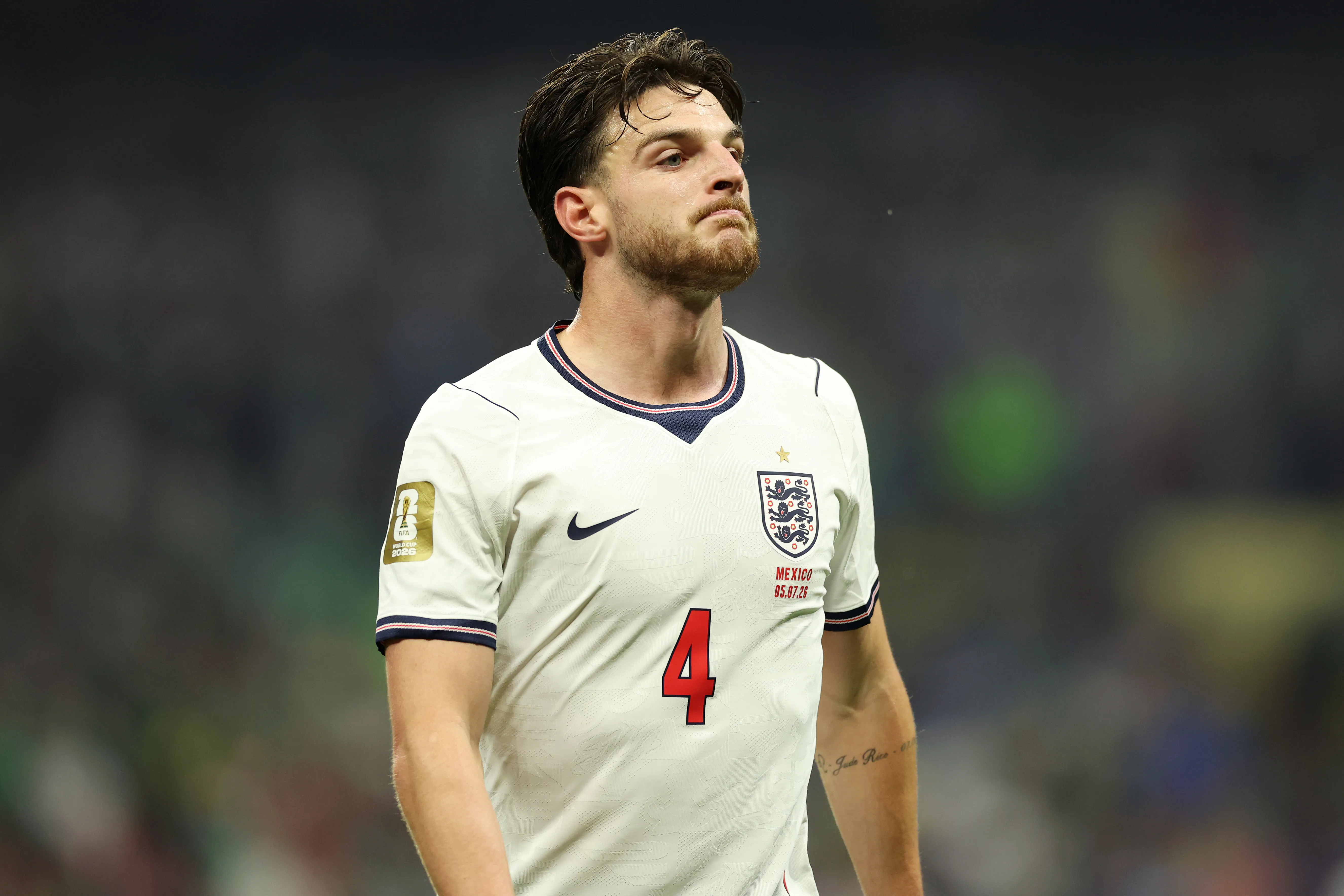 Rice viene jugando todo con Inglaterra