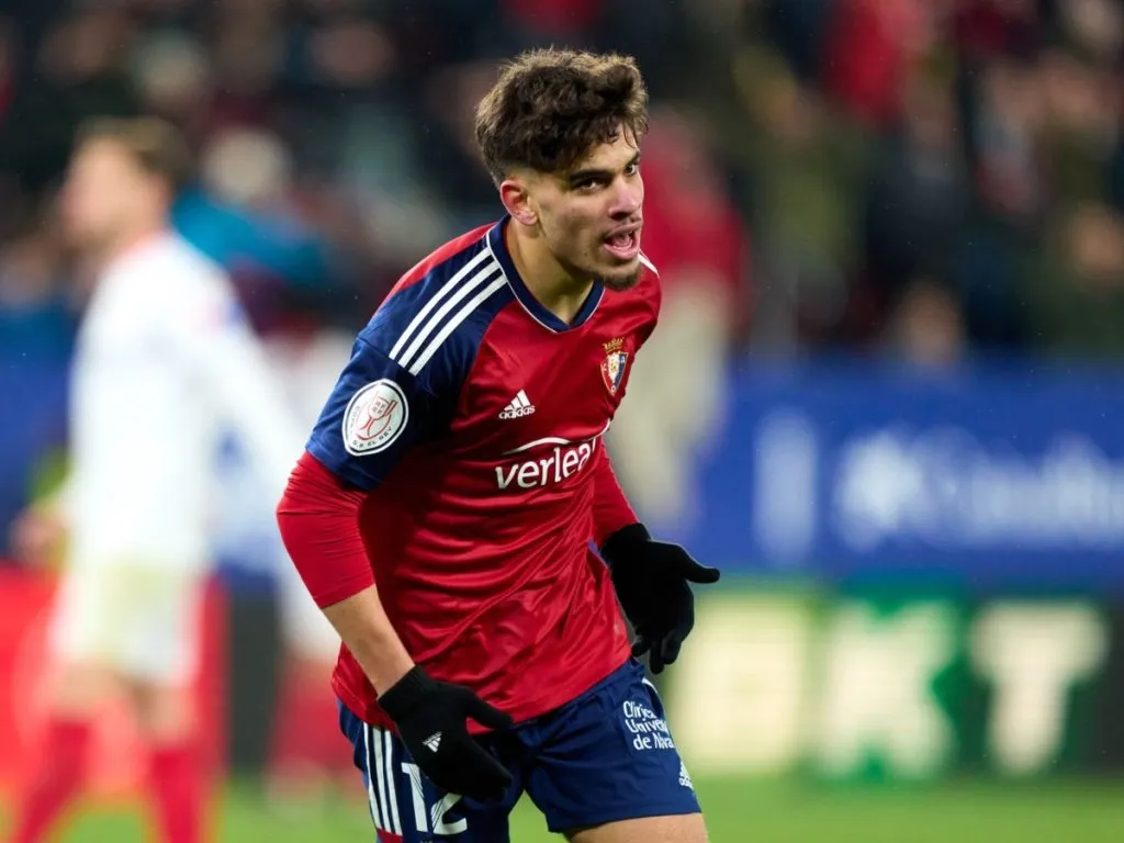 Abdessamad Ezzalzouli con el Osasuna / Getty