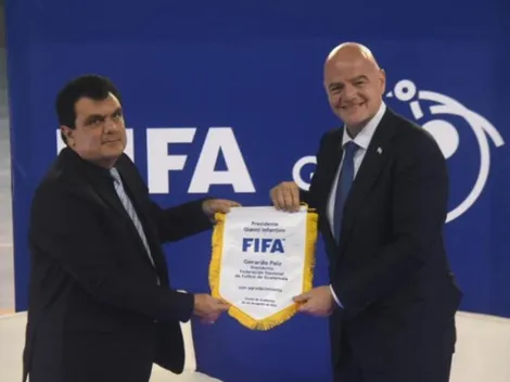 Gianni Infantino nuevamente está de visita en Guatemala