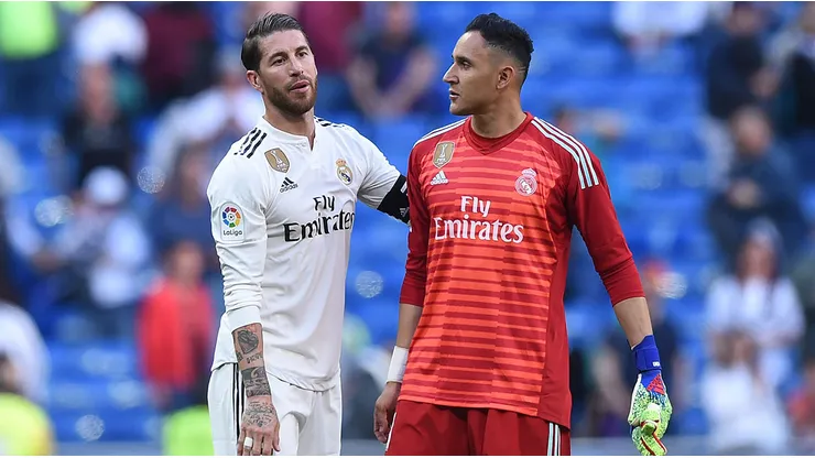 El mensaje de Keylor Navas a Sergio Ramos tras anunciar su retiro de la selección (Foto: Getty)