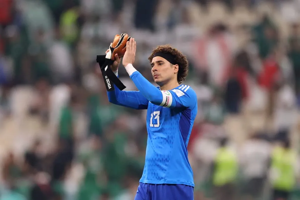 Guillermo Ochoa con México en el Mundial de Qatar 2022 / Getty