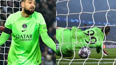 Donnarumma cometió otro error con PSG en la UEFA Champions League