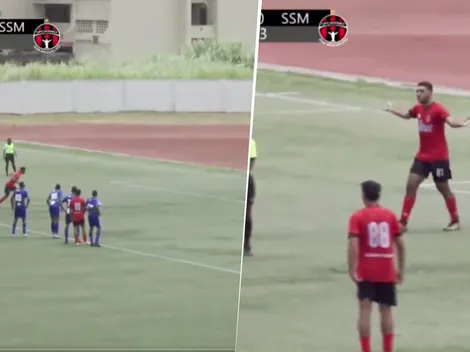 ¡El insólito fuera de lugar que cobraron en el fútbol panameño! [VIDEO]