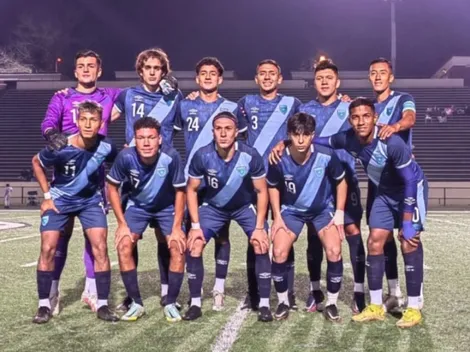 Guatemala empató en el primer amistoso de la Sub 20 (VIDEO)