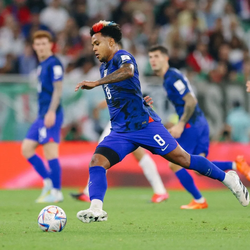 Weston McKennie, selección de los EE.UU. (Getty)