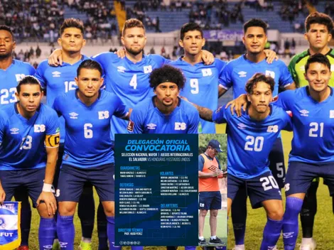 Bryan Gil encabeza la nómina de El Salvador