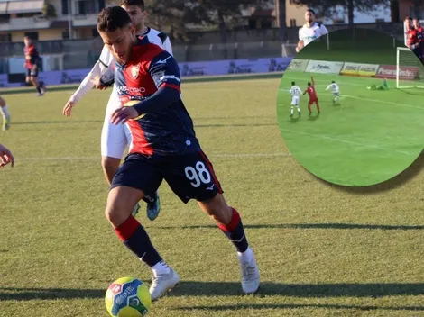 Joshua Pérez marcó su primer gol en Italia (VIDEO)