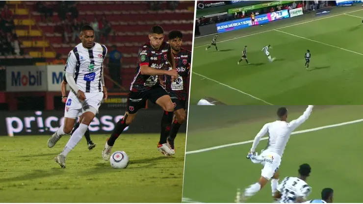 Carlos Rivera anotó el gol del año en lo que va de la Liga Promerica (Foto: Santos)