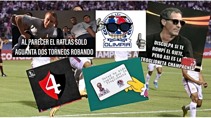 Los memes destrozaron a Atlas tras ser goleado por Olimpia en Honduras