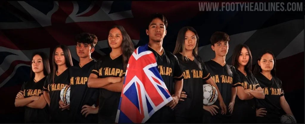 Hawái presentó el escudo de su Selección Nacional