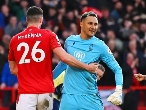 Aficionados del Nottingham Forest se rinden ante Keylor Navas