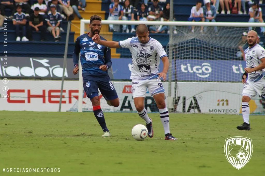 Grecia necesita alejarse de zona de descenso cuanto antes (Municipal Grecia)