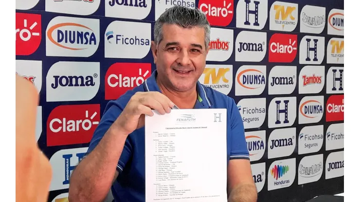 Diego Vásquez se siente tranquilo con respecto a su continuidad con Honduras (Fenafuth)