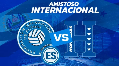 Honduras y El Salvador se enfrentarán en un amistoso (Foto: Fesfut)