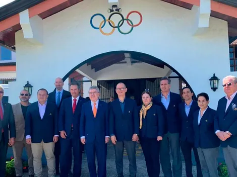 Presidente del COI visita Costa Rica