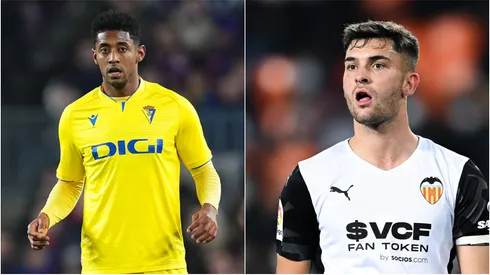 Choco Lozano tuvo una bronca con un jugador del Valencia (Getty Images)