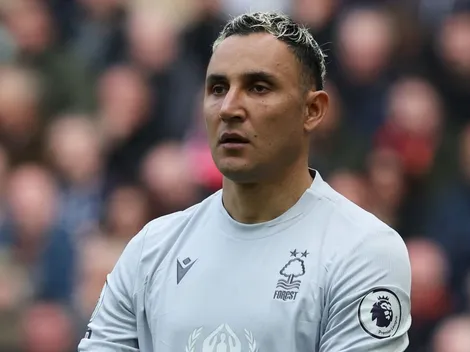 Los aficionados del Nottingham le demostraron su amor a Keylor