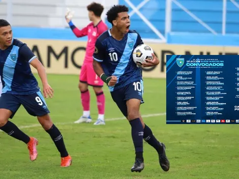 Los jugadores Sub-20 de Guatemala que viajarán a Argentina