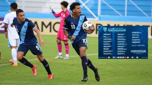 Oficial | Los jugadores Sub-20 de Guatemala que viajarán a Argentina (Fedefut)