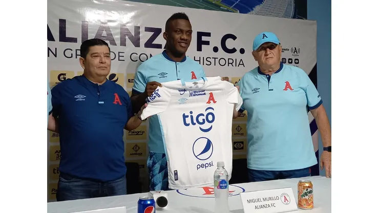 Miguel Murillo con Alianza