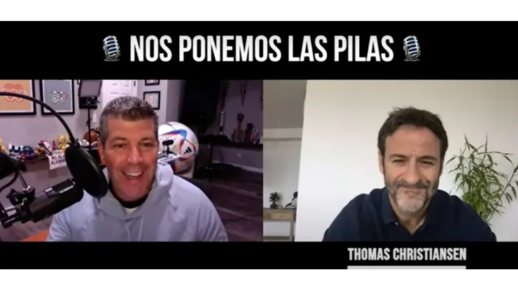 Fernando Palomo y Thomas Christiansen