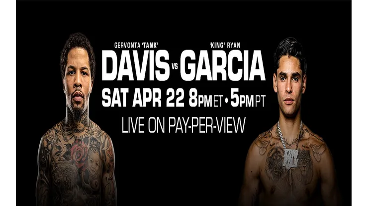 Gervonta Davis vs. Ryan García: cómo ver la pelea en Costa Rica