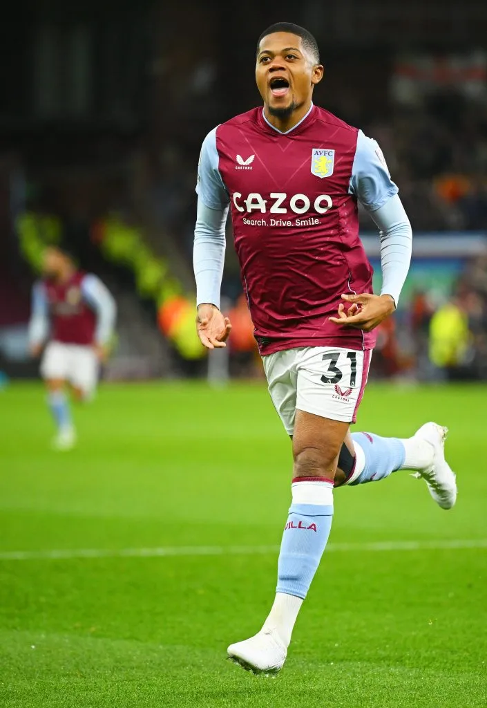 Leon Bailey juega para el Aston Villa de Inglaterra (Getty)