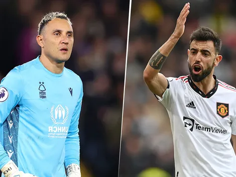 El insólito reclamo que Bruno Fernandes le hizo a Keylor Navas