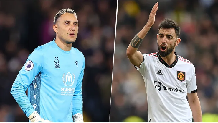 El insólito reclamo que Bruno Fernandes le hizo a Keylor Navas