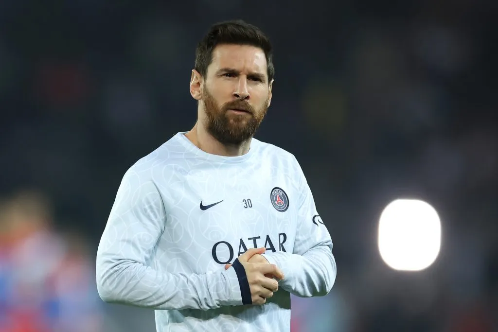 Lionel Messi en el PSG / Getty