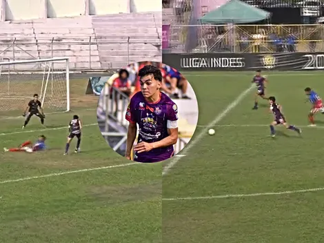 Un gol a lo "Maradona" estuvo presente en El Salvador [VIDEO]