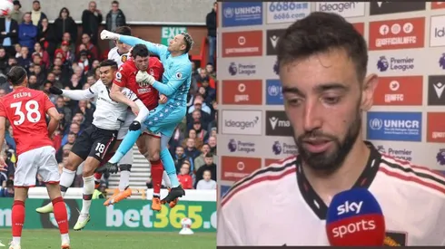 Keylor Navas evitó dos goles de Bruno Fernández y esto respondió el portugués