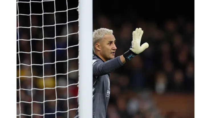 LONDON, ENGLAND - FEBRUARY 11: Keylor Navas of Nottingham Forest in action during the Premier League match between Fulham FC and Nottingham Forest at Craven Cottage on February 11, 2023 in London, England. (Photo by Richard Heathcote/Getty Images)