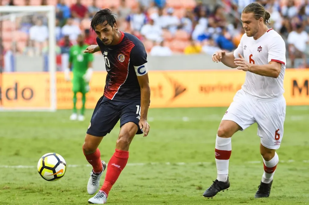 Costa Rica enfrentando a Canadá en la Copa Oro 2017 (Concacaf)