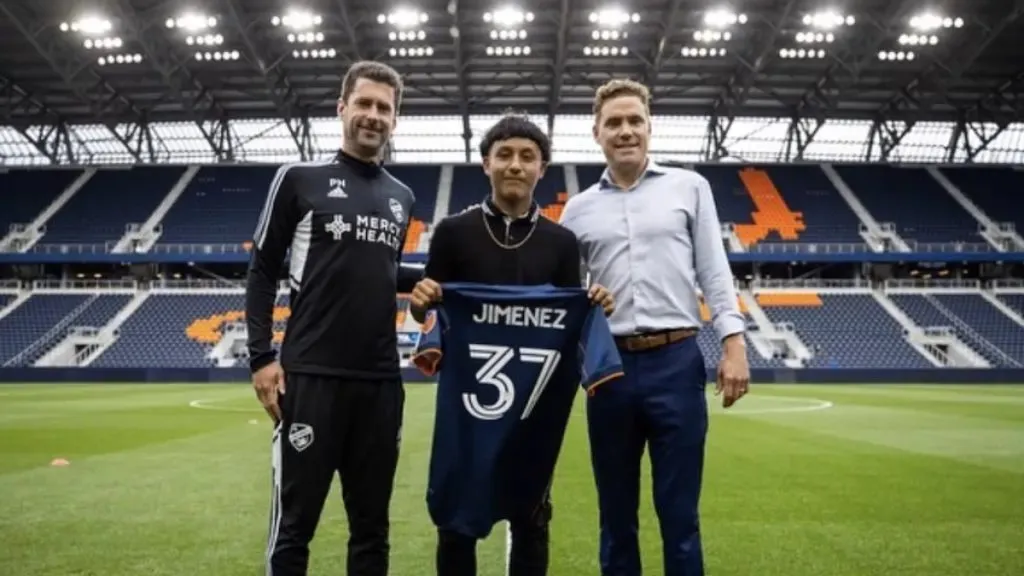 Jimenez fichó con el FC Cincinatti con 15 años.