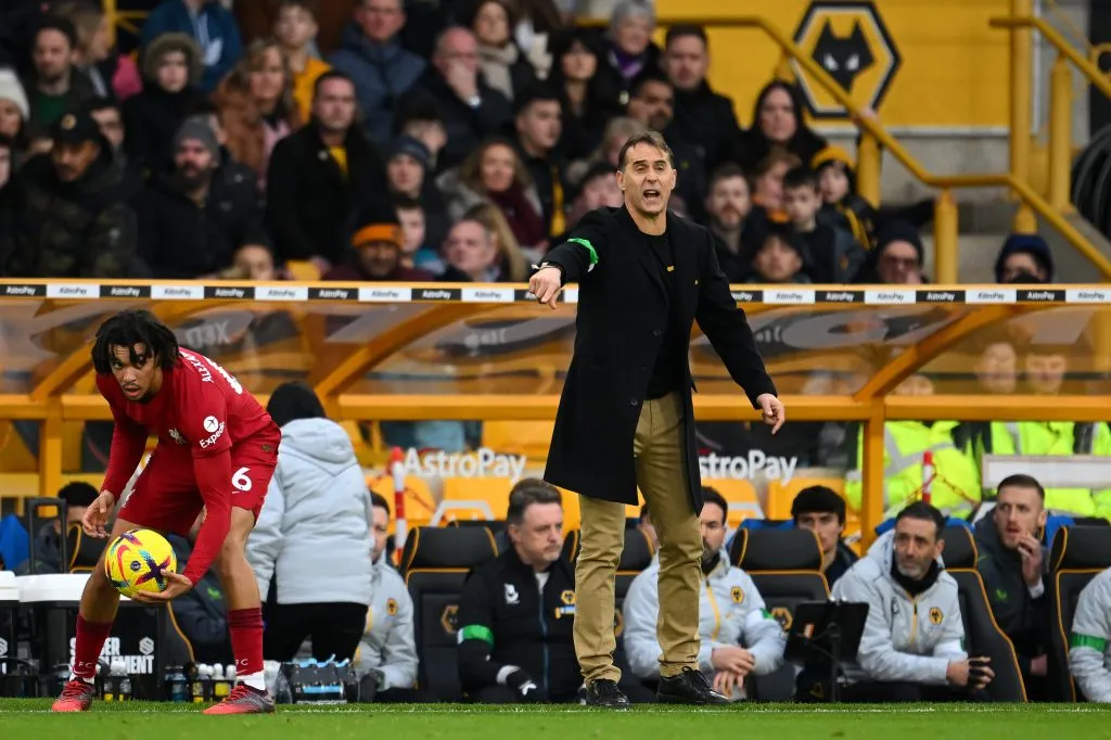 Julen Lopetegui, DT del Wolverhampton (Getty)