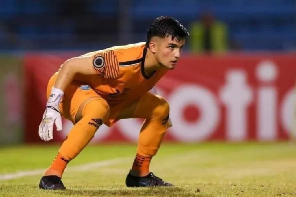 Jorge Moreno con la Selección de Guatemala Sub-20