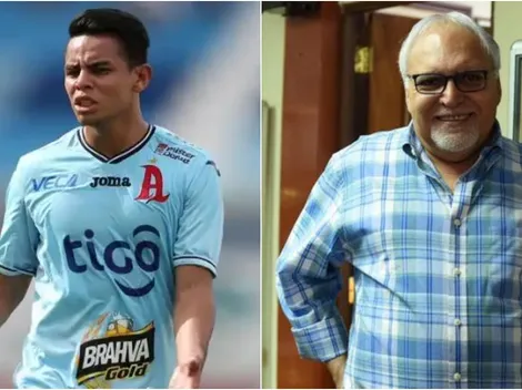 Alexander Larín se cruza de palabras con expresidente de Alianza