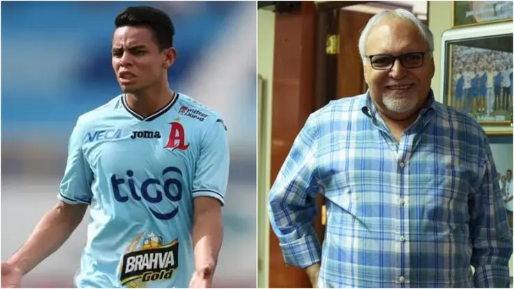 Alexander Larín se cruza de palabras con expresidente de Alianza