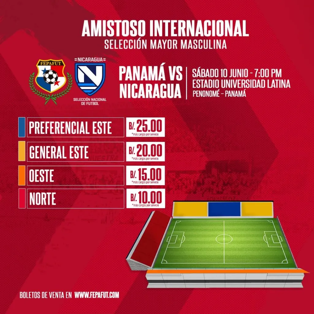 Mapa del estadio (Fepafut)