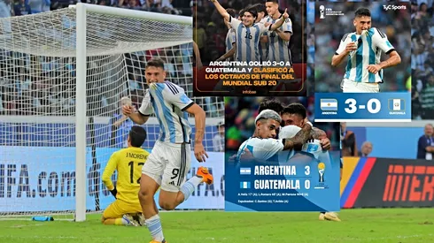 Reacción de la prensa argentina tras golear a Guatemala