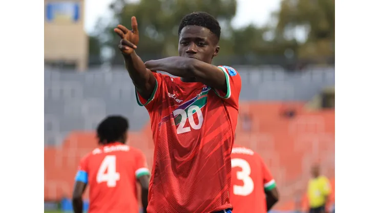 Adama Bojang marcó un gol a los 20 segundos